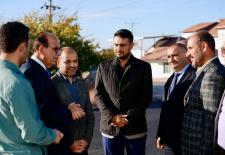 “8 Ayda 120 Km. Sathi Kaplama Çalışması, 43 Bin Ton Sıcak Asfalt Serimi Yaptık”